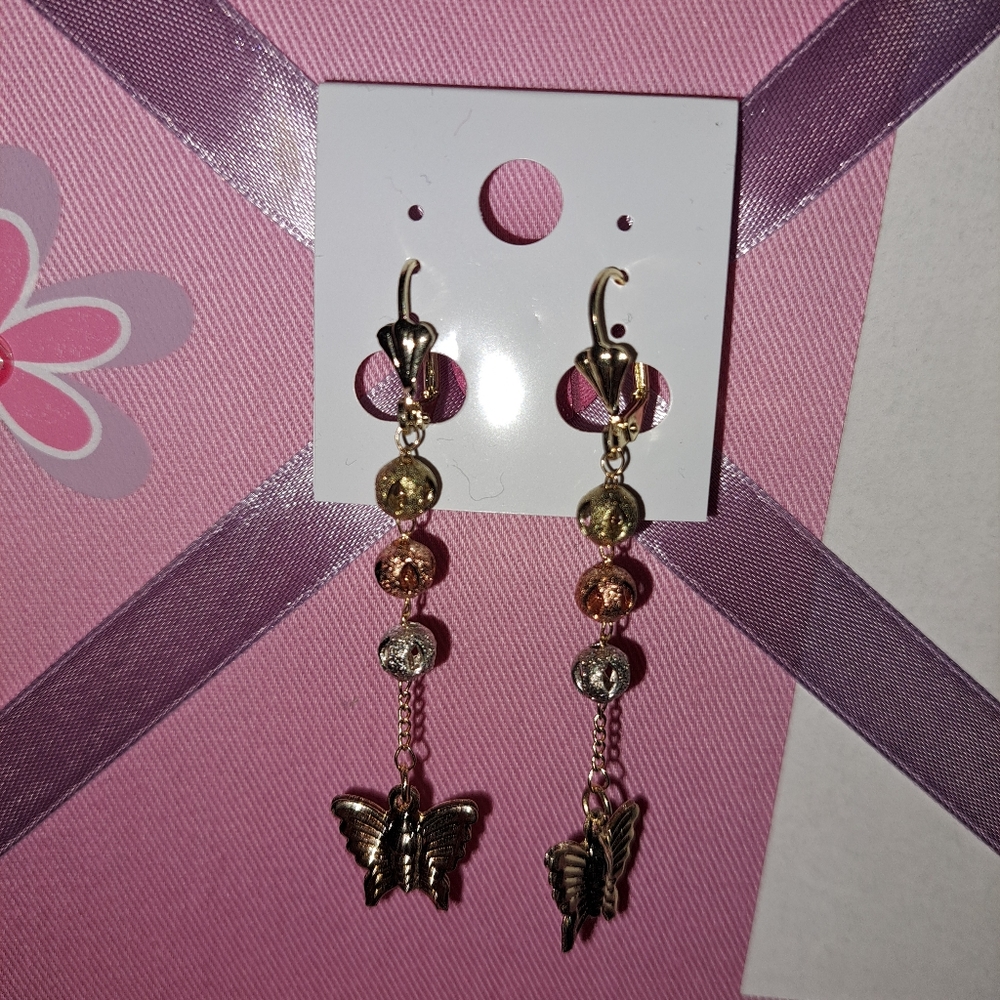 🦋 earrings - Picture 2 of 3